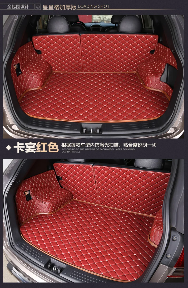 Kx Cross Tiggo 3 Trumpchi GS3 RX3 коврик для багажника модифицированный только полностью окруженный багажник Coaster