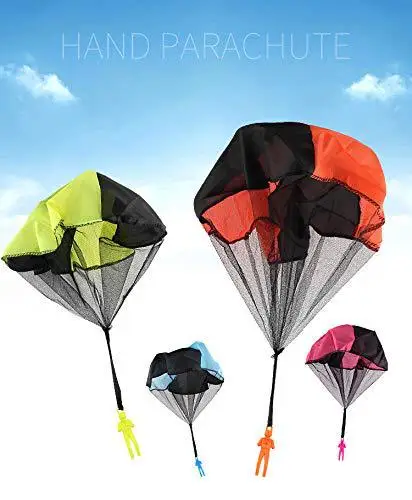 Hand Throwing Parachute Kids Outdoor Funny Toys Game Play Educational Toys for Children Fly Parachute Sport Mini Soldier Toy