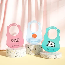 

Super Soft Silica Gel Baby Stuff Bibs for Kids Silicone Chest Pad Scarf Waterproof Bib Feeding Accessories Eating Children Burp