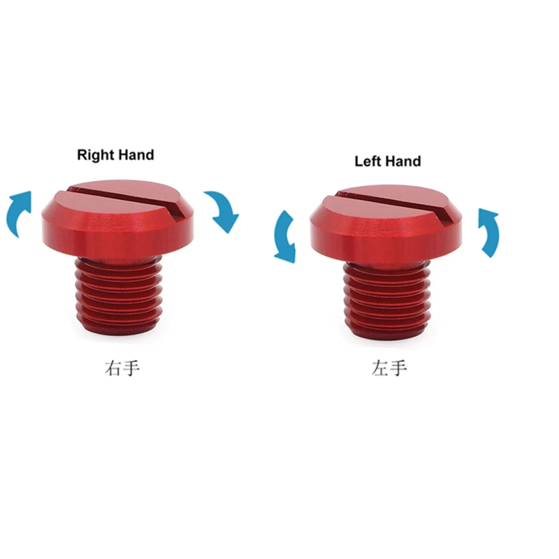 ZeNaha Motorcycle Mirror Hole Plugs - CNC Aluminum M10x1.25 Caps For Honda CB650R, CB1000R, CB500X & More - View #9