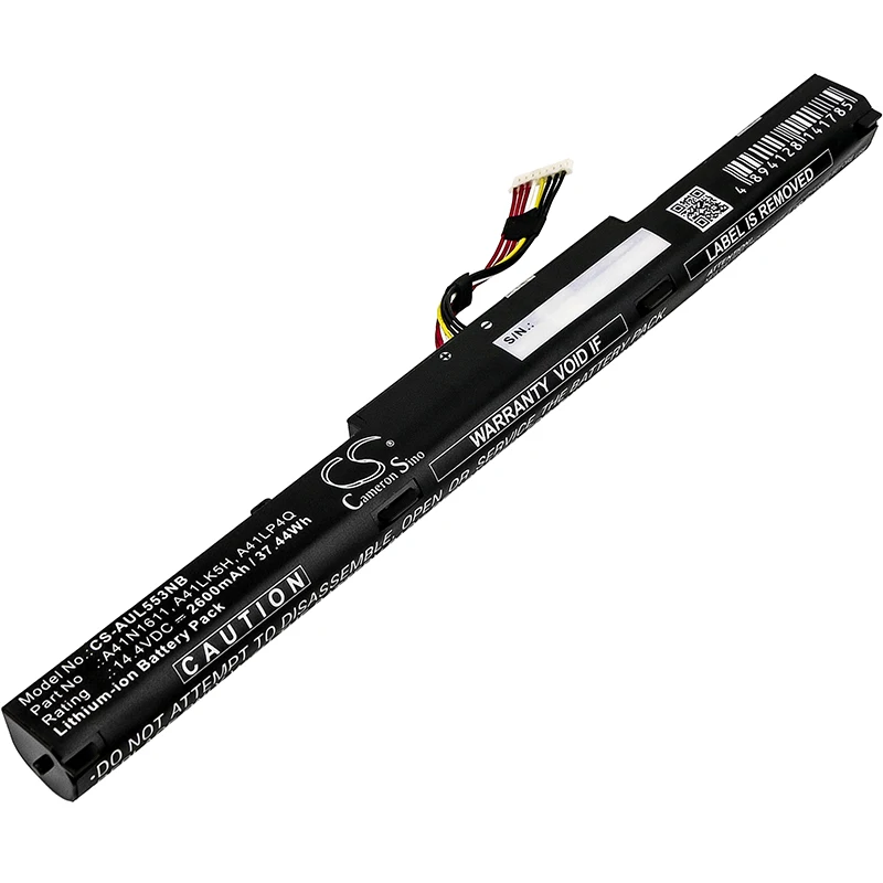 Обновленная батарея Cameron Sino для Asus A41LK5H, A41LP4Q, A41N1611