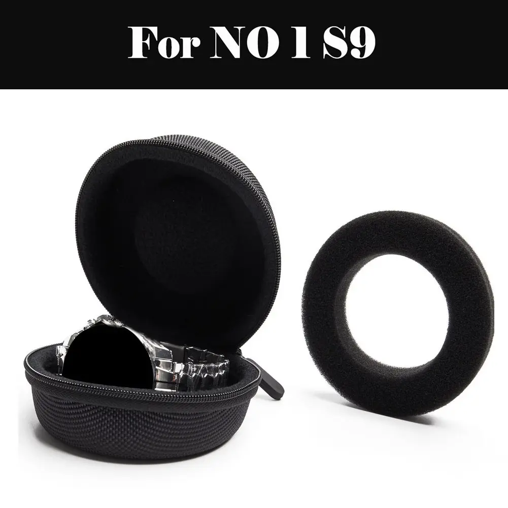 

Protective Coin Bag EVA Waterproof Cover Single Zipper Box SmartWatch Travel Portable Pouch Watch Storage Case For NO 1 S9