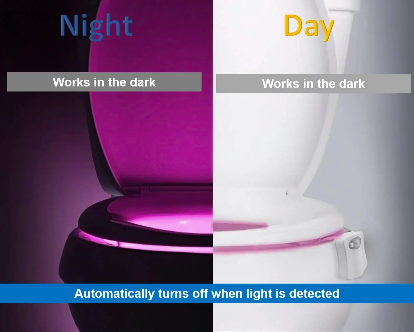 night lights for adults Smart PIR Motion Sensor Toilet Seat Night Light 8 Colors Waterproof Backlight For Toilet Bowl LED Luminaria Lamp WC Toilet Light red night light