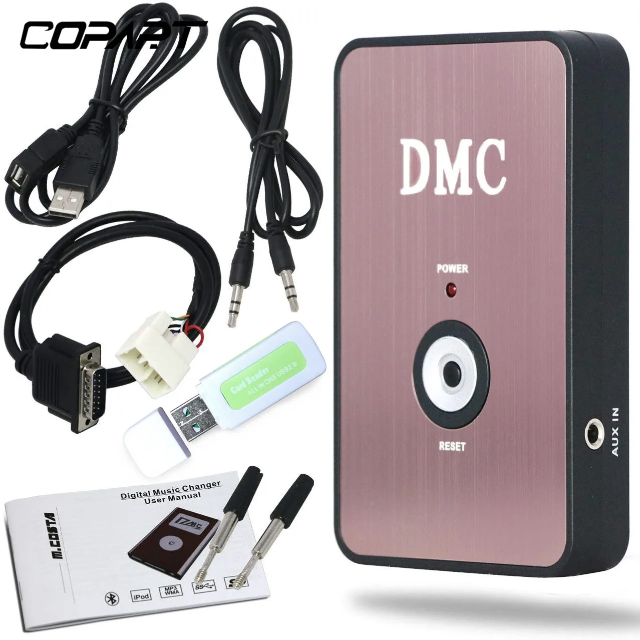 Цифровой музыкальный CD MP3 проигрыватель чехол для Honda Goldwing 1800 GL1800 2001-2011 2010 2009 2008 - Цвет: as the picture show