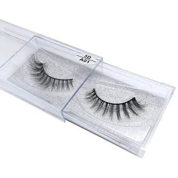 

A Series Mink lashes Handmade Eyelashes Natural Messy 3d mink eyelashes