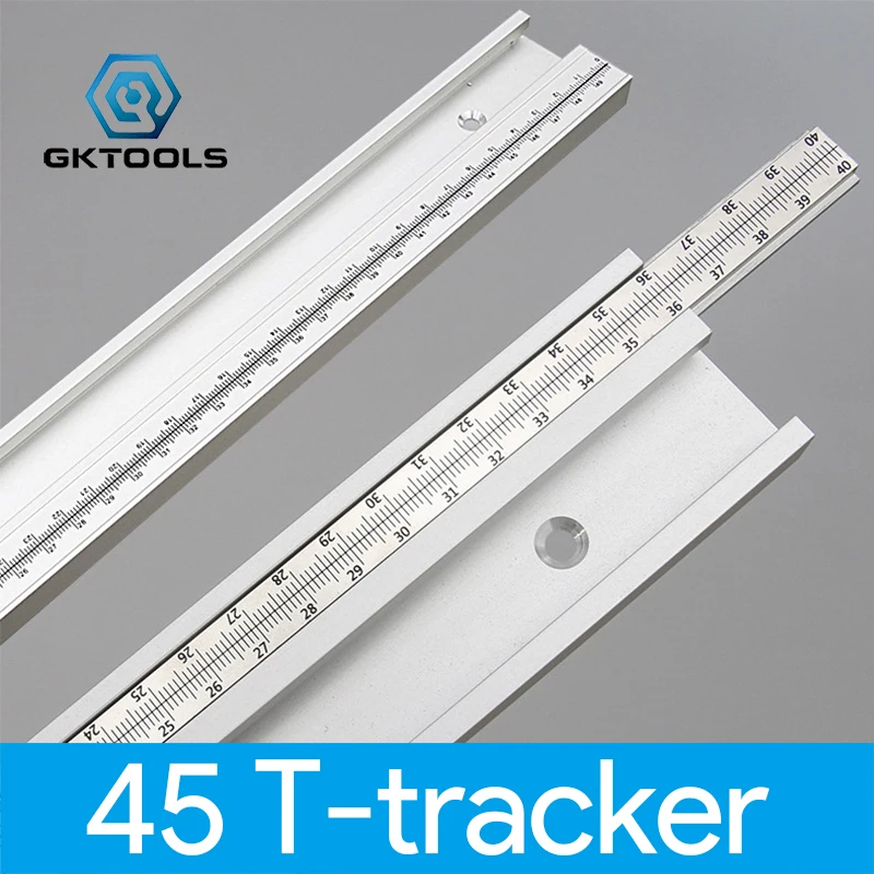 T Track Slot with Scale Alloy Miter 300-800mm Woodworking Saw Table Workbench