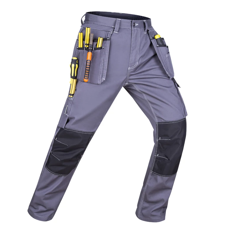 Pantalones Trabajo Multibolsillo Para Electricista, Ropa De Trabajo Multifunción, Resistente Al Resistente A La Suciedad, Para Taller - Ropa De Seguridad - AliExpress