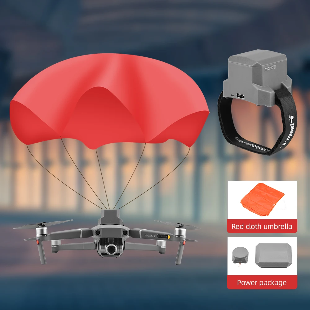 Flight Safety Parachute for DJI Mavic Air Pro Mavic 2 Pro Zoom Mavic Air 2 Drone Flight Safety Umbrella Protection Accessories
