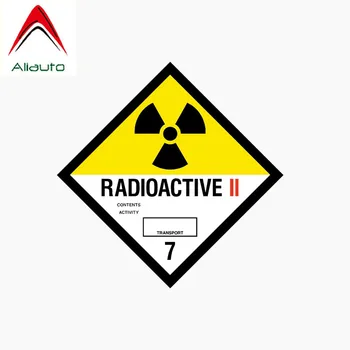 

Aliauto Warning Reflective Car Sticker Amusing Radioactive Sign Decal Automobile Motorcycle Decoration Accessories PVC,10cm*10cm