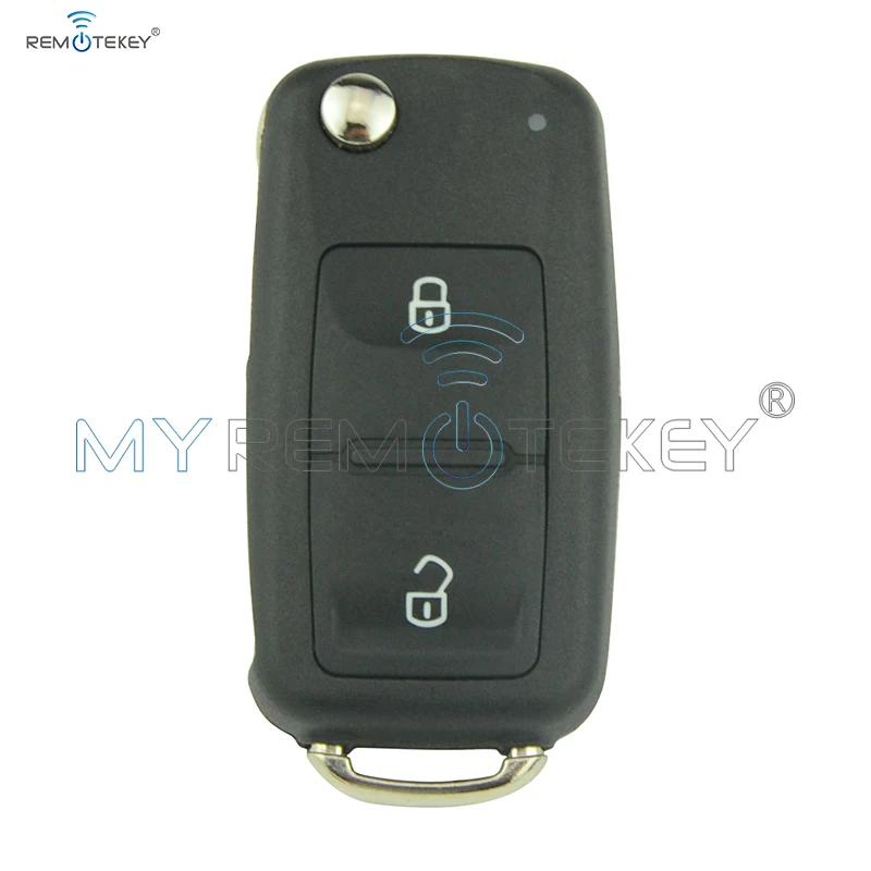 2pcs Car remote key passat Jetta HU66 2 button 434Mhz ID48 5K0837202AD for VW remtekey | Автомобили и мотоциклы