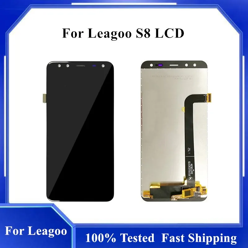 Новый высококачественный ЖК-дисплей 5 72 дюйма для Leagoo S8 дигитайзер сенсорного