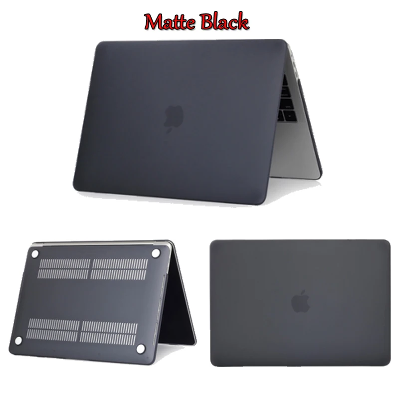Кристальный матовый чехол для ноутбука MacBook Air 13 Pro 15 retina 11 12 дюймов с сенсорной панелью матовый чехол A1706 A1707 A1990 A1932 A2159