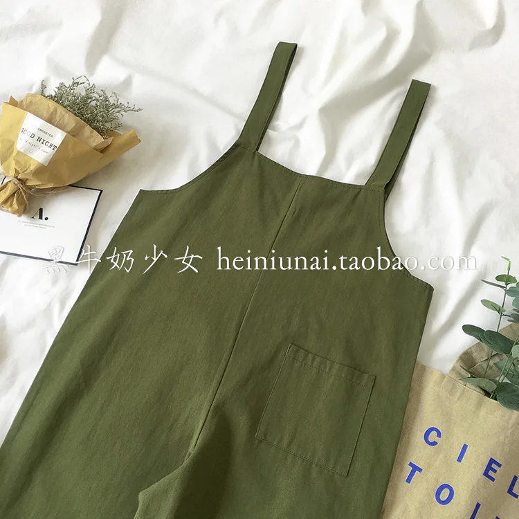 Комбинезоны женские длинные Комбинезоны карго женские s BF Harajuku корейский стиль студенческие Универсальные высококачественные винтажные шикарные свободные милые новые