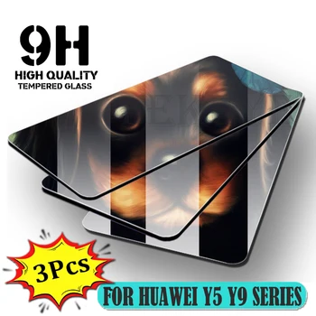 

Original fekuye Full Cover Screen Protector Tempered Glass For Huawei Y7P 2020 Y5 Y7 prime Pro 2019 2018 Glass película de vidro