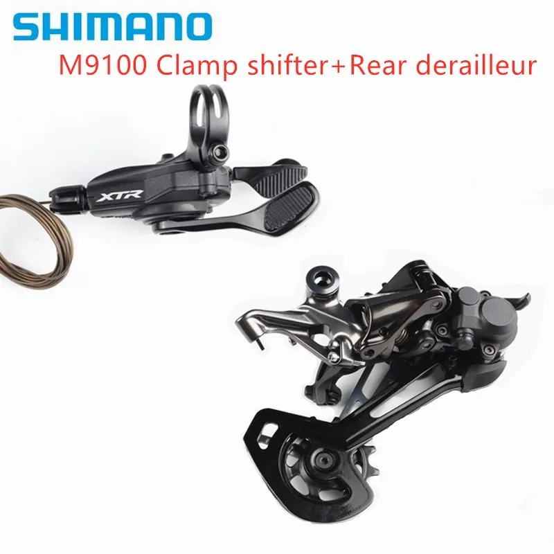 SHIMANO XTR M9100 12 Скорость переключения передач + задний переключатель указано MTB