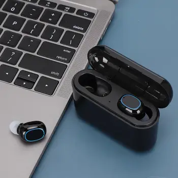 

Bluetooth Earphone 2020 New Leisure Office Wireless Bluetooth Headset 5.0 Touching Control Binaural Earphone A2S-TWS Audifono