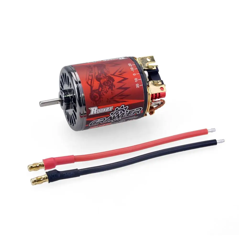 Машинка с щеткой Surpasshobby Rocket 540Plus 13T 16T 20T 5-Slot для Kyosho Tamiya Axial TRAXXAS WLTOYS 1/10 RC Clawler |