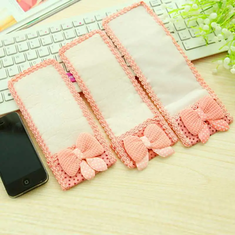 Fabric Lace TV Remote Control Protect Anti-Dust Fashion Cute Cover Bags New SEP99