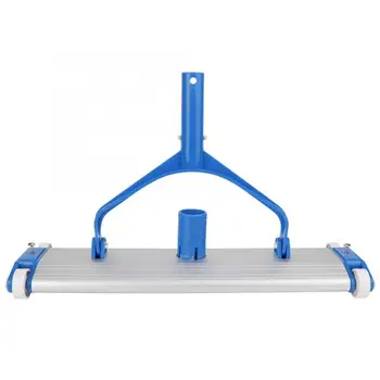 

Cleaning Brushes 18'' Swimming Pool Aluminum Alloy Vacuum Cleaner Brush Dirt Suction Vacuum Head Outlet Vent Cleaning Brush