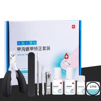 

8Pcs Basic Toenail Removal Kit Ingrown Clipper Nipper Nail Podiatry Tools Toenail Scissors Toe Nail Tips Toe Nail Stickers