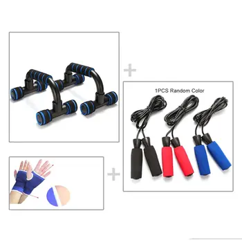 

H-type push-up bracket type push-ups home training arm muscles abdominal wheel arm force rope skipping