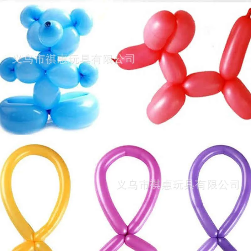 

Marriage House Wedding Decorative Decoration Animal Modeling Magic Balloon 0.8 Grams Strip Balloon