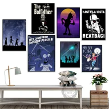 Американский комикс ТВ серия Futurama плакаты Печать на холсте настенная живопись хорошее качество декоративная настенная художественная картина домашний декор