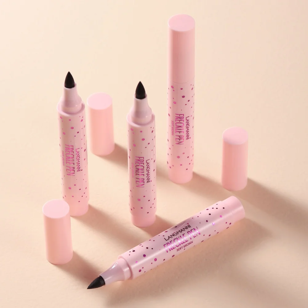 Lifelike Freckle Pen Makeup Freckle Fake Freckles Waterproof Foundation Long Lasting Freckles Makeup Soft Dot Spot Freckles Pen