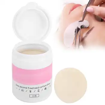 

30pcs/1 Bottle Professional Eyelash Shaping Cotton Pad False Eyelashes Stereotype Wipes Women Makeup Tool Accessories