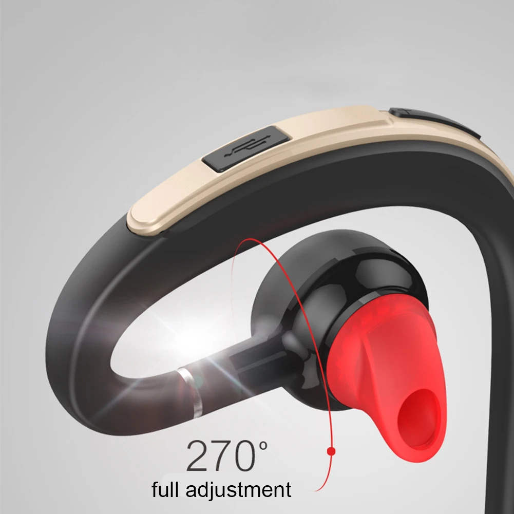 Bluelans S30 Wireless Bluetooth Earphone Headsets Office Comunication Headphones with Mic Voice Control Music Earbud Free Ship
