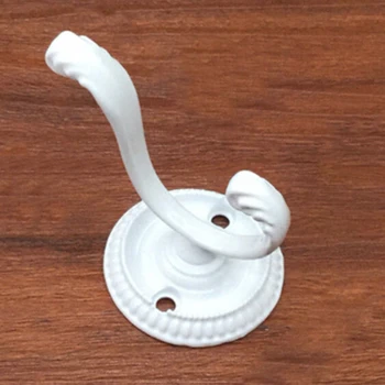 

5pcs Retro Vintage Wall-Mounted Dual Hooks Hat Coat Towel Rack Hanger Favor