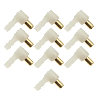 

10Pcs 4mm Replacement Carburetor Fuel Hose Connector for Briggs Stratton 692317