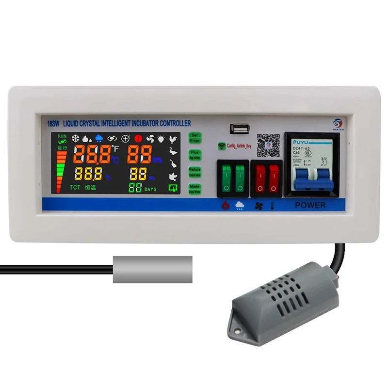 XM-18SW Egg Incubator Digital Automatic Thermostat Controller Mini Control System Hatchery Machine | Дом и сад