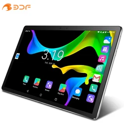 2021 New 10.1 Inch Android Tablet Pc Octa Core Android 9.0 Google Play 3G 4G LTE Phone Call WiFi Bluetooth GPS Tablets 2GB+32GB