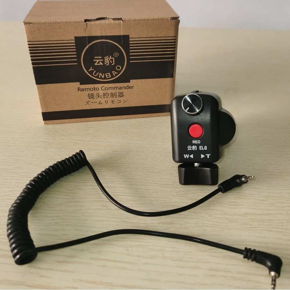 Controle Remoto para Filmadoras Zoom e Abertura Lanc Control para Nx3 Nx100 Nx200 Fs5 Fs7 Z150 Z190 Ax2000e - Image 5