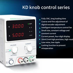 KORAD KA3005D – alimentation cc réglable et Programmable de laboratoire, précision 