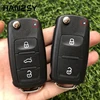 Coque de clé télécommande 2/3 boutons, étui de clé de voiture de remplacement pour Skoda Octavia VW Volkswagen Golf Mk6 Tiguan Polo Passat CC SEAT ► Photo 1/6