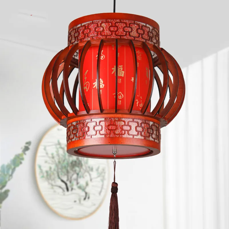 

Chinese Style Red Lantern in Palace Lamp Balcony Lobby Corridor New House Home Wedding Housewarming Festive Lantern