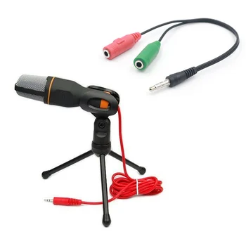 

High Quality NEW Professional Condenser Sound Podcast Studio Microphone For PC Laptop Skype MSN Microphone