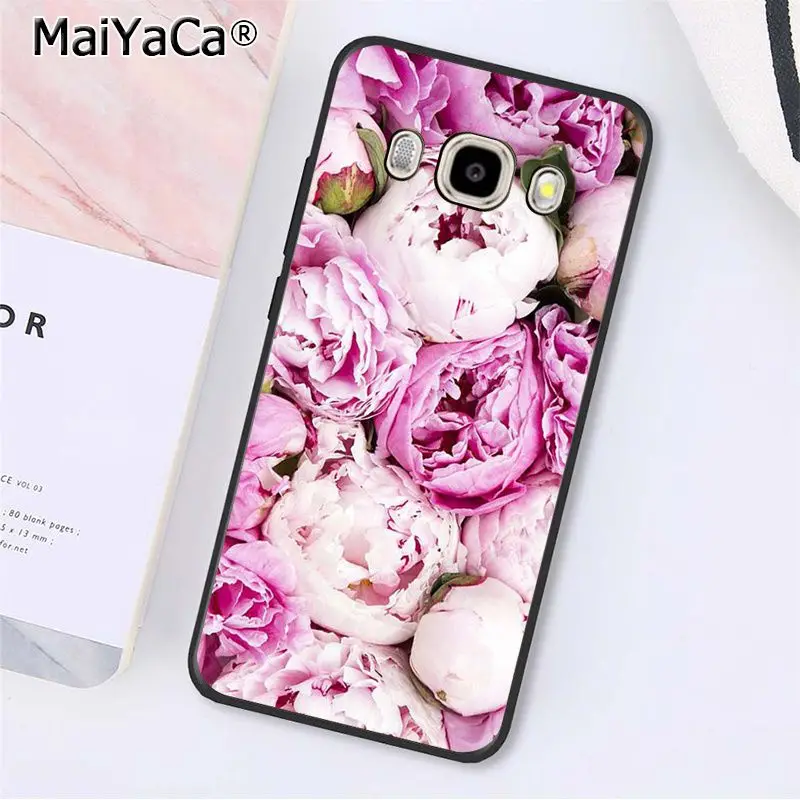 MaiYaCa Цветок Пион Розовый красота свежие пионы чехол для телефона samsung Galaxy J7 J6 J8 J4 J4Plus J7 DUO J7NEO J2 J7 Prime - Цвет: A15