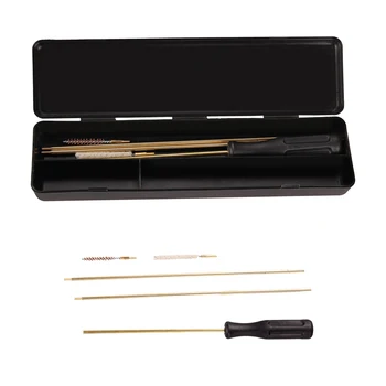 

9 Piece Barrel Cleaning Kit For .177 & .22 Rifles And Pistols (4.5mm & 5.5mm) Boxed Sporting Goods
