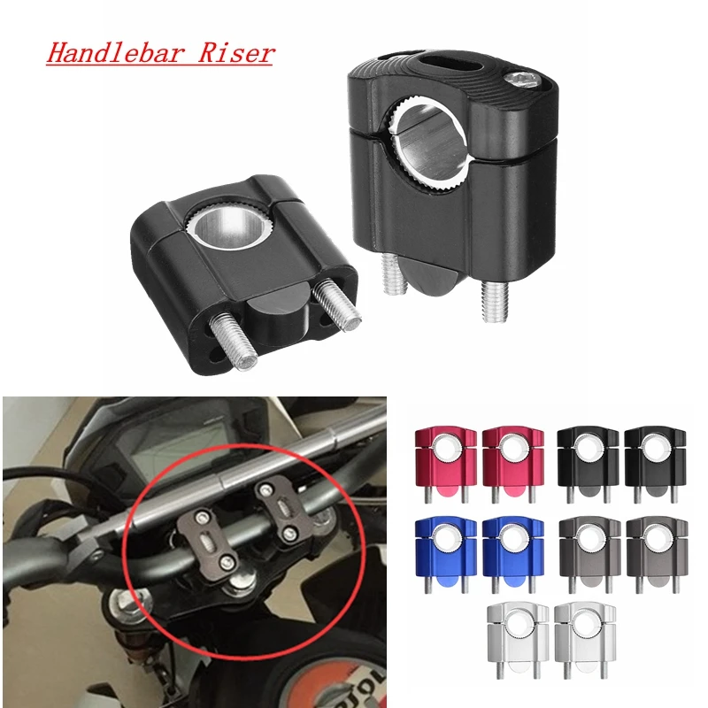 7/" 1-1/8 для Dirt Pit зажим стояк конус Байк 22 мм 28 мм Универсальный мотоцикл рукоятка брусок ЧПУ-типа зажимы стоянок