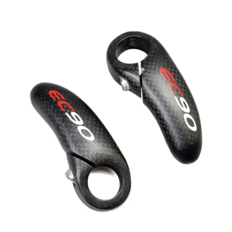 EC90 углеродное волокно MTB руль велосипеда бар конец ручки аксессуары для велоспорта эргономичный дизайн длительный срок службы