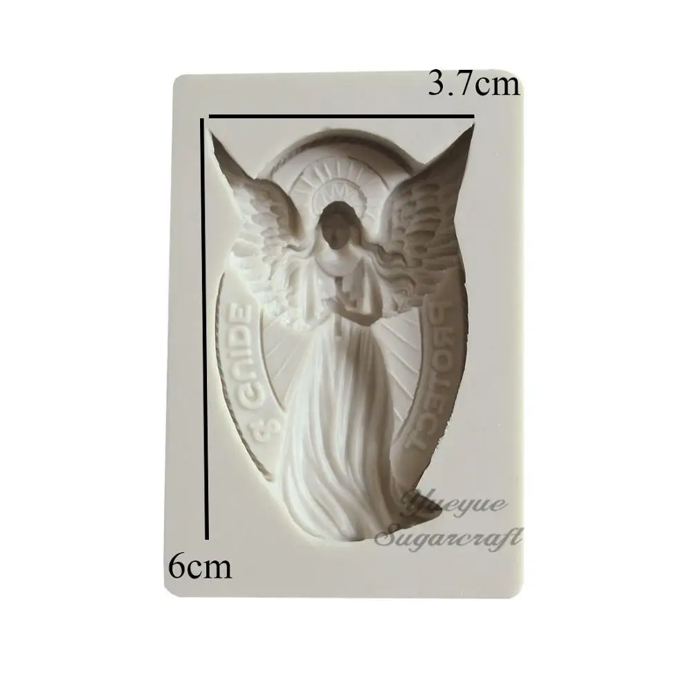 Yueyue Sugarcraft Angel silicone lace mold cake decorating tools confeitaria moldes silicone fondant cake mold baking