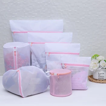 

7Pcs Laundry Bag Women Bra Underwear Laundry Bag Washing Net Hosiery Saver Protect Mesh Wash Bag Washing Machine Accessories