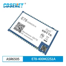 E78-400M22S1A módulo lorawan asr6505 lora 433mhz soc sx1262 stm8l152 mcu lpwan smd iot transceptor ipex
