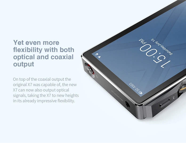 FiiO X7II x7 ii X7 Mark II with balanced Module AM3A Android-based WIFI Bluetooth 4.1 APTX Lossless DSD Portable Music Player