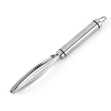 Щетка для рыбьей кожи из нержавеющей стали, щетка для выскабливания рыбьей чешуи, терки, быстрое удаление рыбной чистки, Овощечистка, скребок, кухонные гаджеты