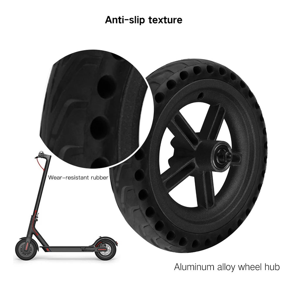Electric Scooter Wheel Hub Aluminum Rear with Original Axle for M365 |