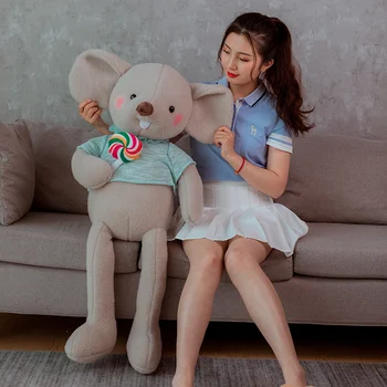 

Mouse Kawaii Soft Stuffed Animal Girl Plush Doll Toy Kid Gift